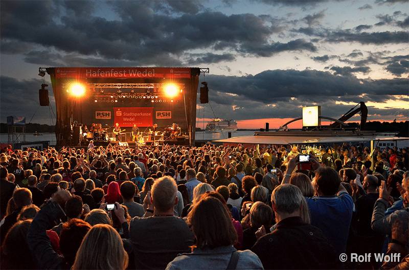 Foto Hafenfest Wedel 2014 | Copyright Rolf Wolff
